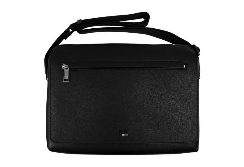 HUGO Umhängetasche Ray Flap Messenger, mit Markendetails auf der Vorderseite von HUGO