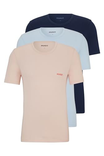 HUGO Underwear_T_Shirt Herren,Light/Pastel Pink680,S von HUGO