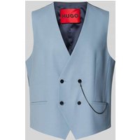HUGO Weste mit Knopfverschluss Modell 'Vin' in Hellblau, Größe 50 HUGO Weste mit Knopfverschluss Modell 'Vin' in Hellblau, Größe 50 von HUGO