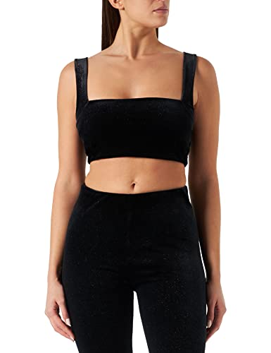 HUGO Women's Dalette Jersey_TOP, Black1, M von HUGO