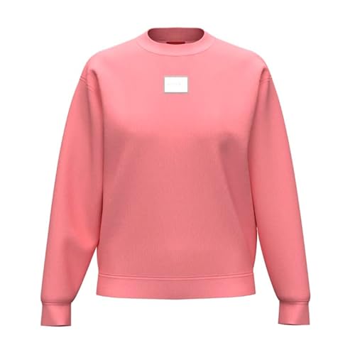 HUGO Women's Demorola_5 Sweatshirt, Bright Pink677, XS von HUGO