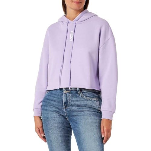 HUGO Women's Dephana Jersey-Top, Light/Pastel Purple534, S von HUGO