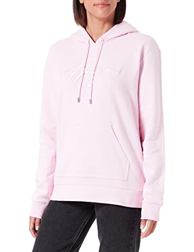 HUGO Women's Easy Hoodie Sweatshirt, Light/Pastel Pink682, M von HUGO