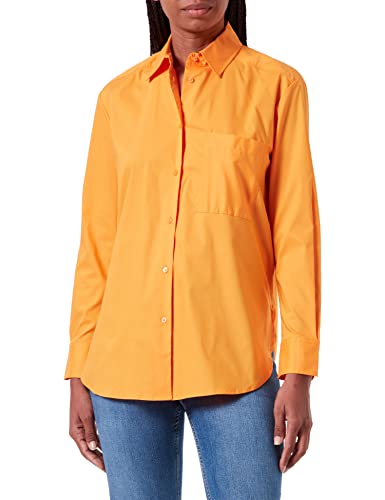 HUGO Women's Elodina Blouse, Medium Orange810, 36 von HUGO