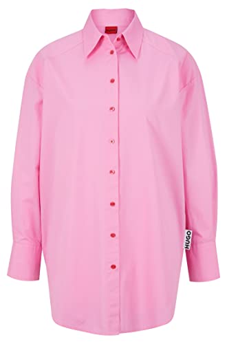 HUGO Women's Ennia Blouse, Bright Pink671, 40 von HUGO