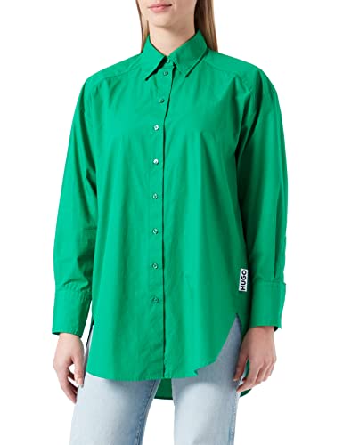 HUGO Women's Ennia Blouse, Medium Green311, 38 von HUGO