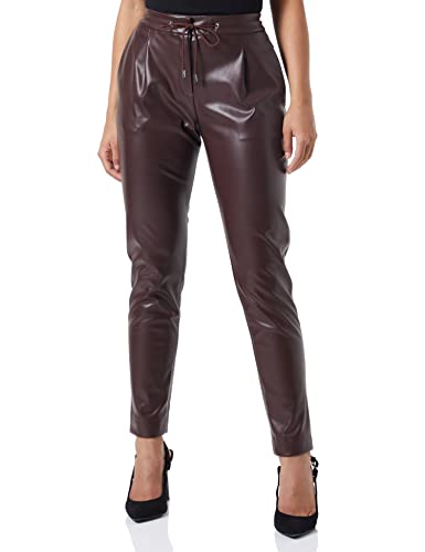 HUGO Women's Hemias-1 Pants, Dark Brown201, 46 von HUGO
