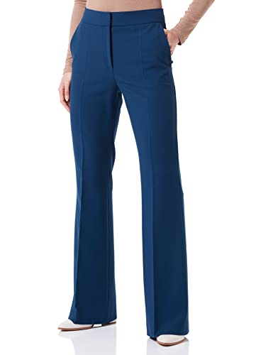 HUGO Women's Hismara Trousers, Dark Blue401, 42 von HUGO