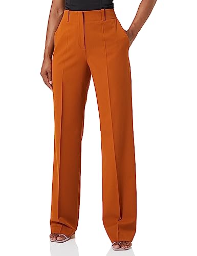 HUGO Women's Hulana Trousers, Rust/Cooper220, 34 von HUGO