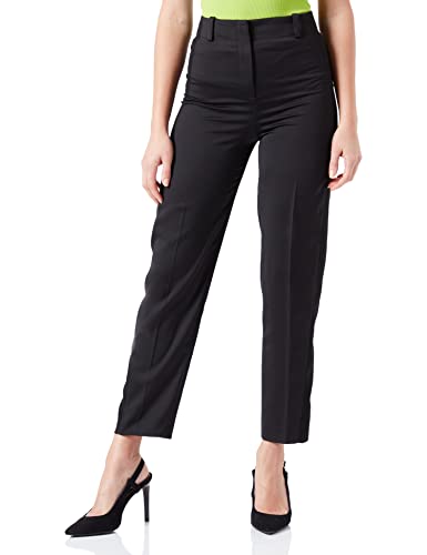 HUGO Women's Huxalla Trousers, Black1, 34 von HUGO