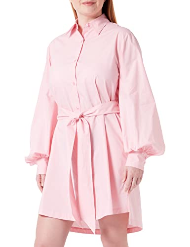 HUGO Women's Kaisanna Dress, Light/Pastel Pink685, 38 von HUGO