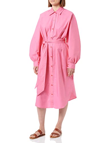 HUGO Women's Kameran Dress, Medium Pink662, 38 von HUGO