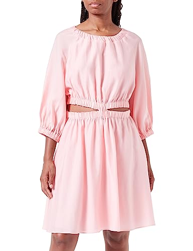 HUGO Women's Kang Dress, Light/Pastel Pink685, 38 von HUGO