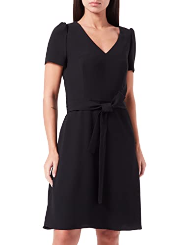 HUGO Women's Kimiras Dress, Black1, 32 von HUGO