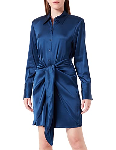HUGO Women's Kya Dress, Dark Blue401, 36 von HUGO