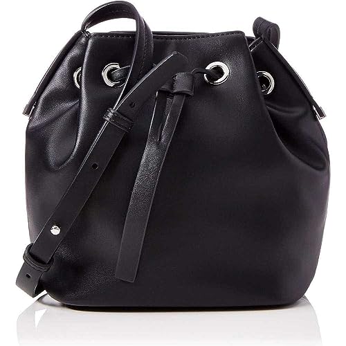 HUGO Damen Mel SM Drawstring-G Bucket Bag Black1 One Size von HUGO