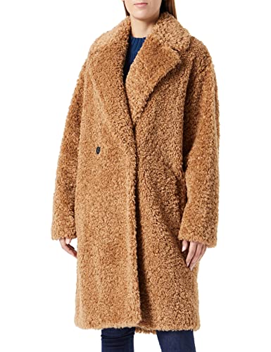 HUGO Women's Meleny-1 Coat, Open Brown245, 40 von HUGO