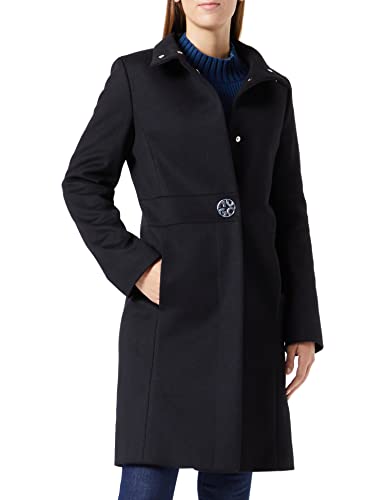 HUGO Damen Melines Coat, Black1, 36 EU von HUGO