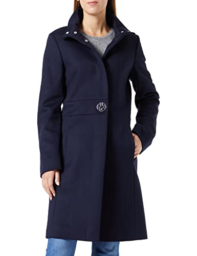 HUGO Women's Melines Coat, Dark Blue405, 44 von HUGO