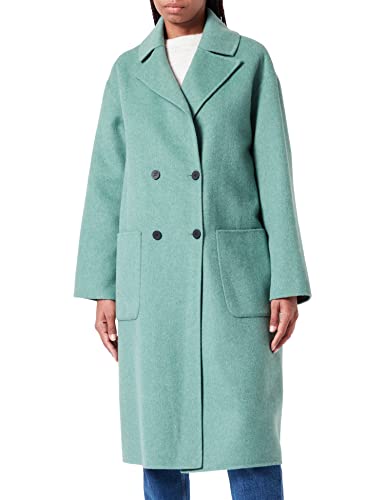 HUGO Women's Merlandi-1 Coat, Open Green375, 38 von HUGO