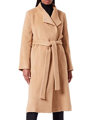 HUGO Women's Mokona Coat, Light/Pastel Brown239, 38 von HUGO