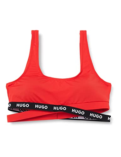 HUGO Women's Pure_Bralette_Sport Bikini_TOPBRALETTE, Open Pink693, S von HUGO