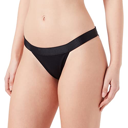 HUGO Women's RED Label_MID Rise Bikini_BOT_Classic, schwarz, M von HUGO