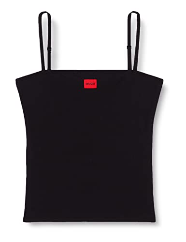 HUGO Women's Rib Vest, Black1, XL von HUGO