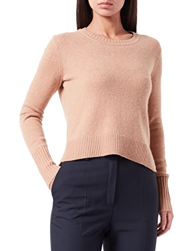 HUGO Women's Sbasa Knitted_Sweater, Light/Pastel Brown232, L HUGO Women's Sbasa Knitted_Sweater, Light/Pastel Brown232, L von HUGO