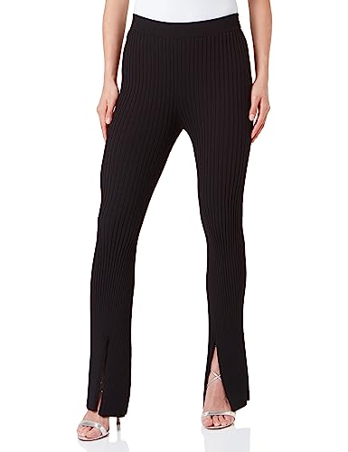 HUGO Women's Sharity Knitted-Trousers, Black1, S von HUGO