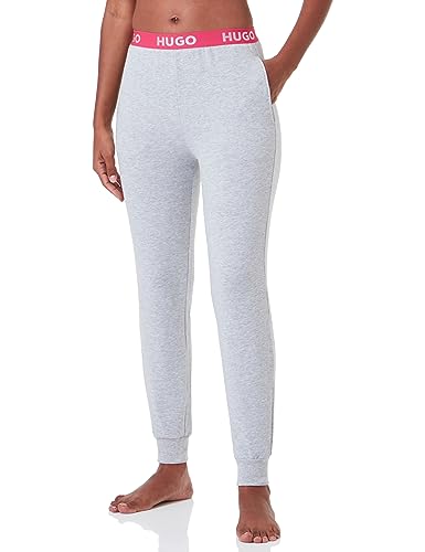 HUGO Women's Sporty Logo Loungewear-Pant, Medium Grey34, XL von HUGO