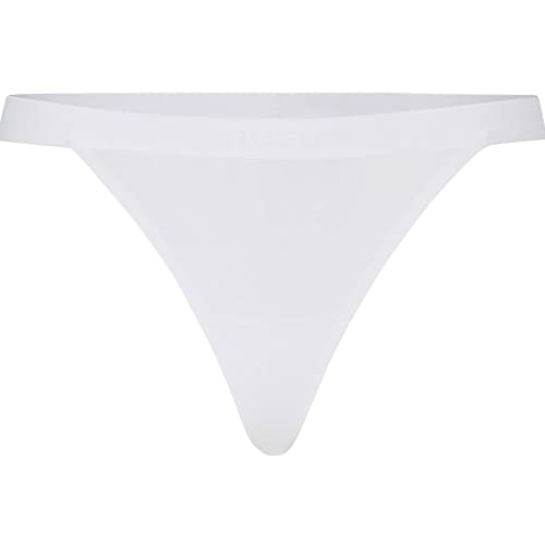 HUGO Women's Triplet String Pure Thong, White100, L von HUGO