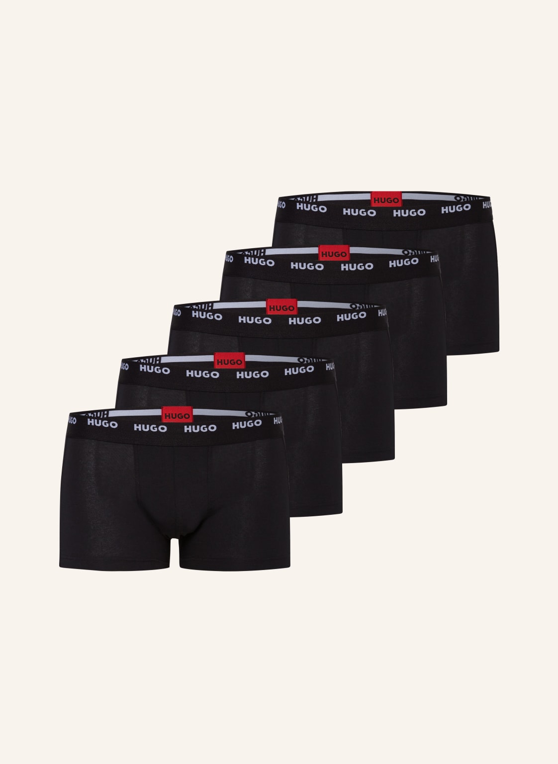 Hugo 5er-Pack Boxershorts schwarz von HUGO