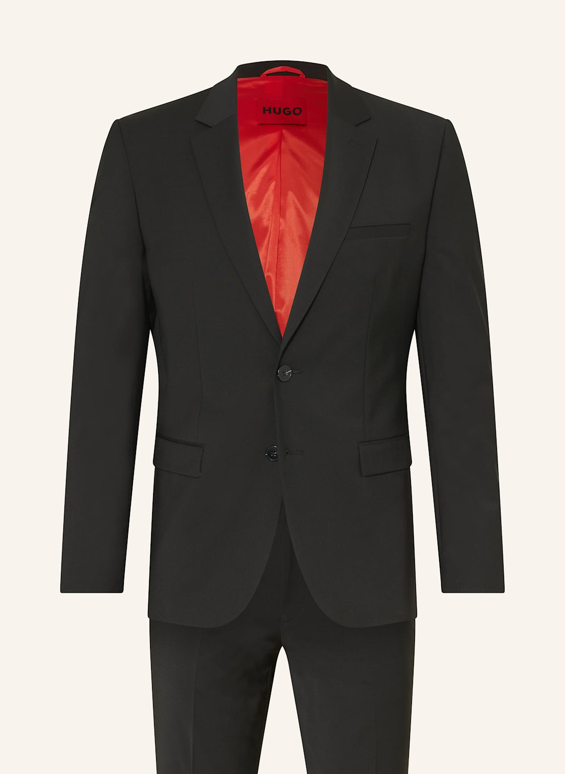 Hugo Anzug Arti-Hesten Extra Slim Fit schwarz Hugo Anzug Arti-Hesten Extra Slim Fit schwarz von HUGO