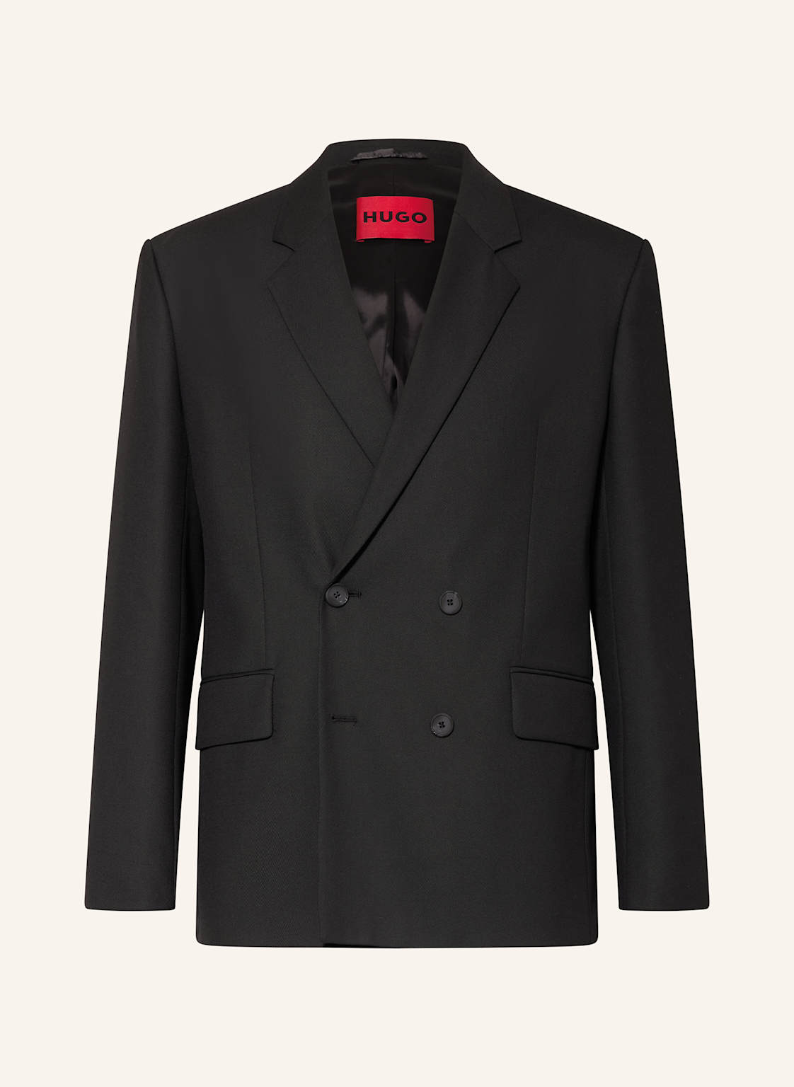 Hugo Anzugsakko Karlo Modern Fit schwarz von HUGO