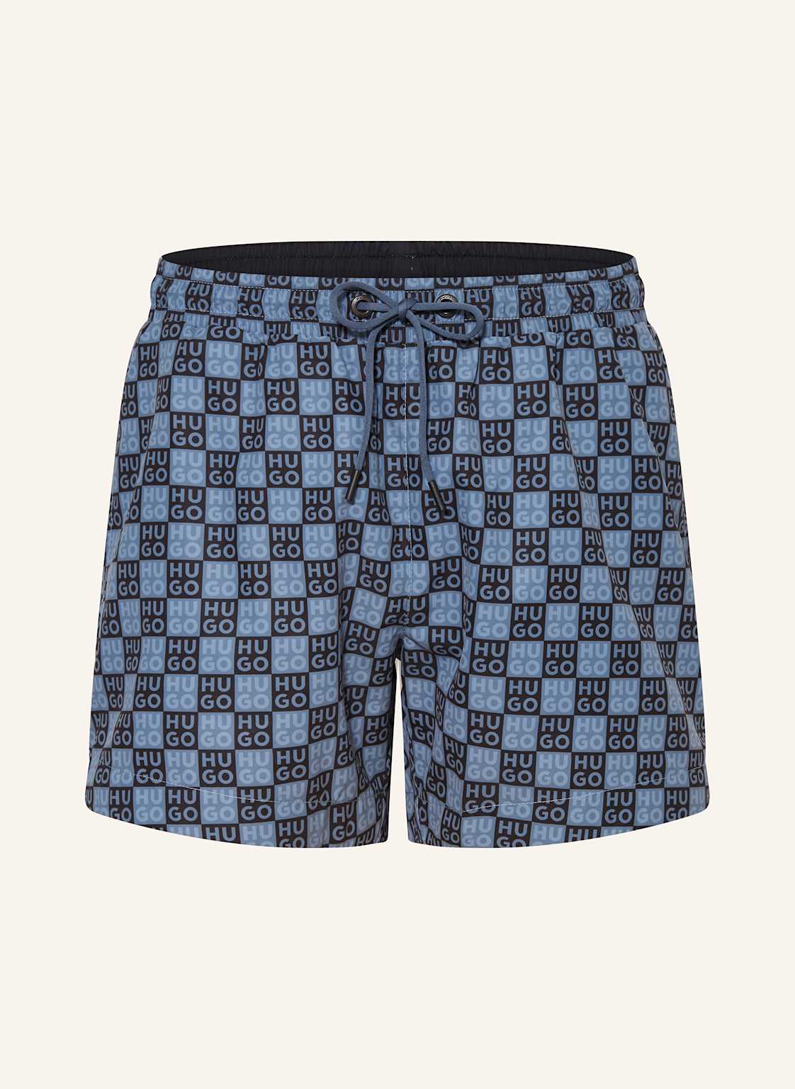 Hugo Badeshorts Aaron blau von HUGO