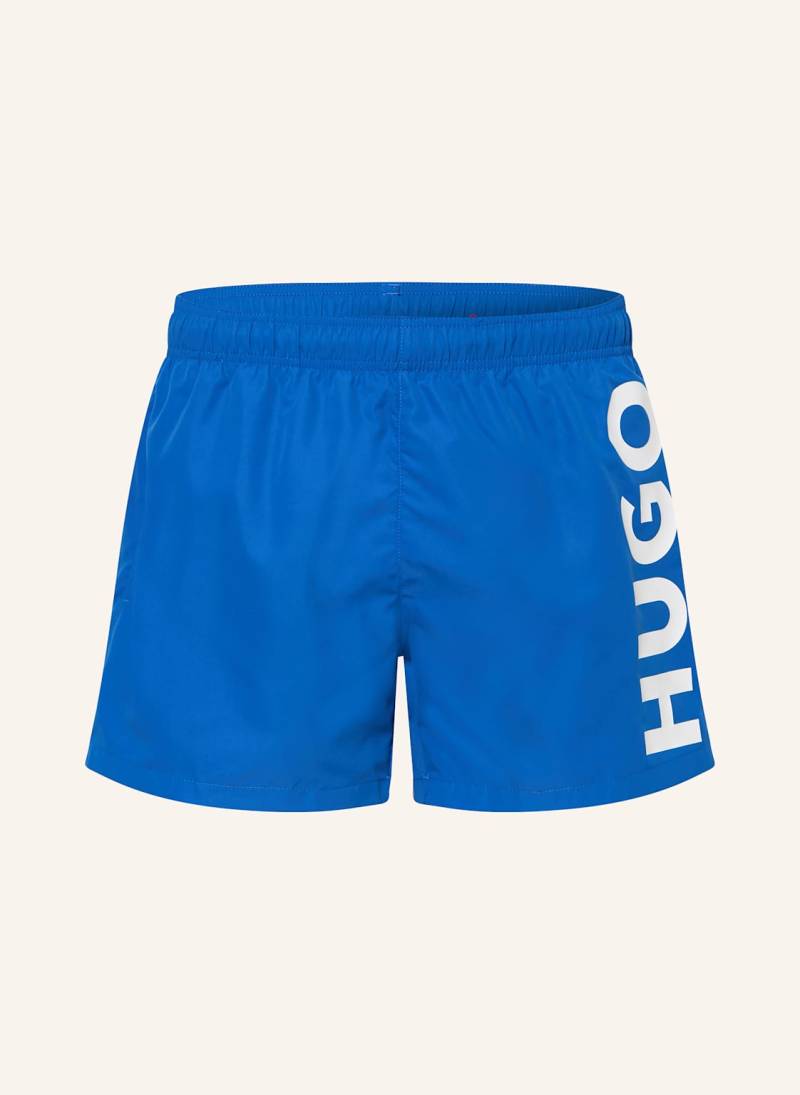 Hugo Badeshorts Abas blau von HUGO