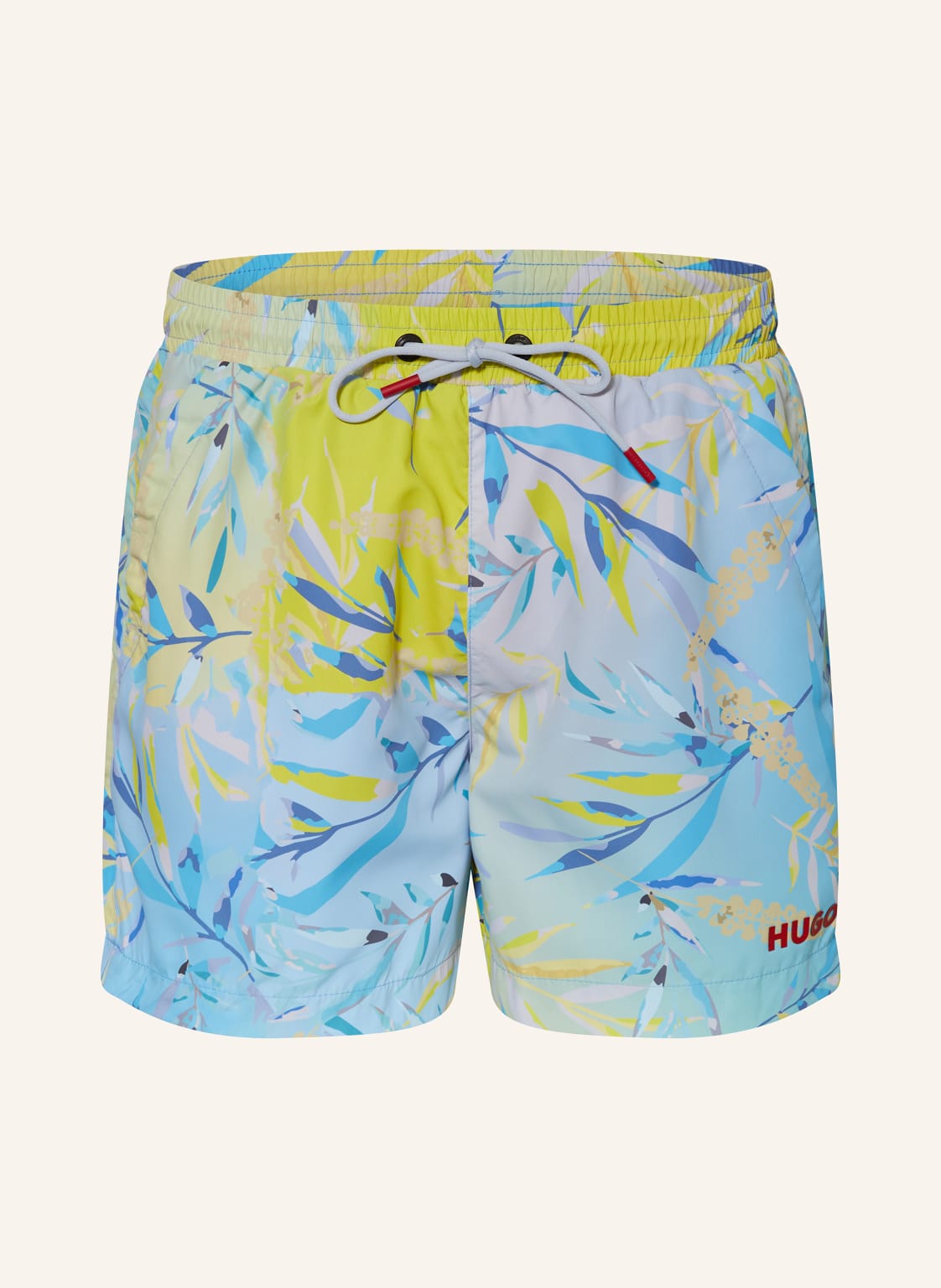 Hugo Badeshorts Calala gelb von HUGO