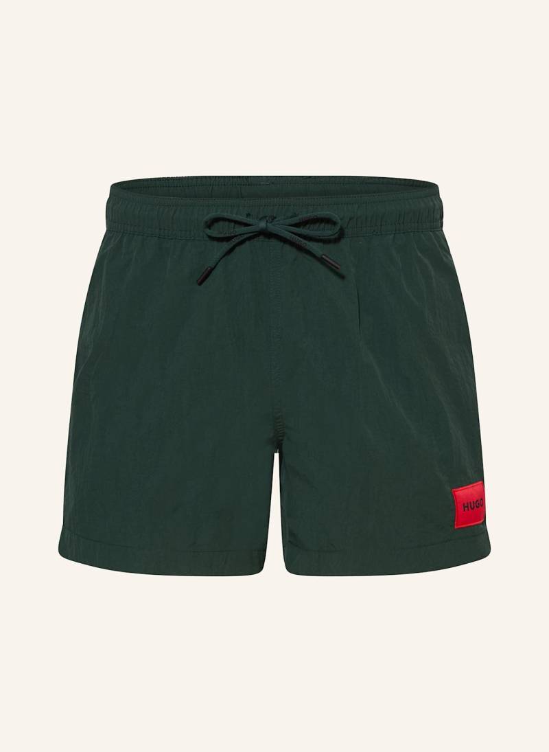 Hugo Badeshorts Dominica gruen von HUGO
