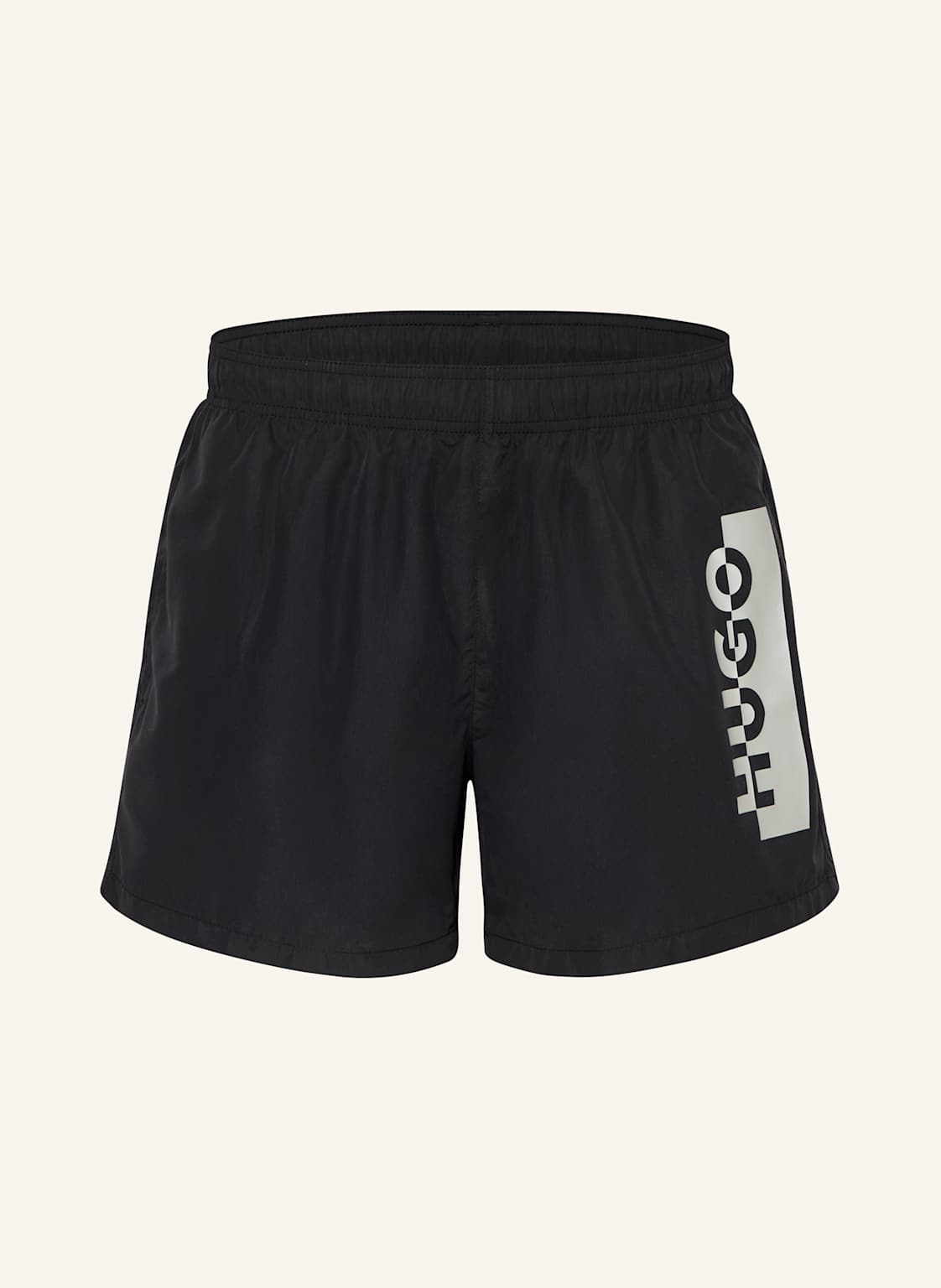 Hugo Badeshorts Silver schwarz von HUGO