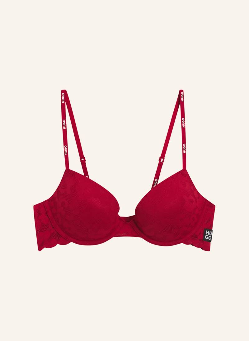 Hugo Bh Push-Up Leo Lace rot Hugo Bh Push-Up Leo Lace rot von HUGO