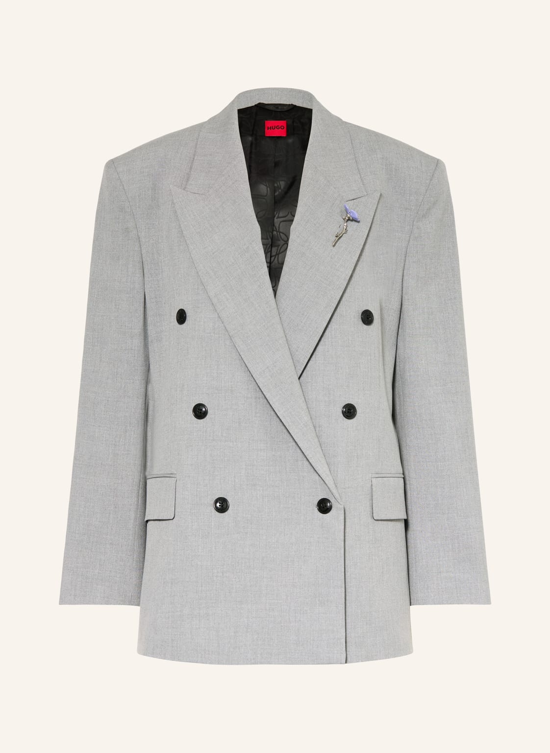 Hugo Blazer Antegi grau von HUGO