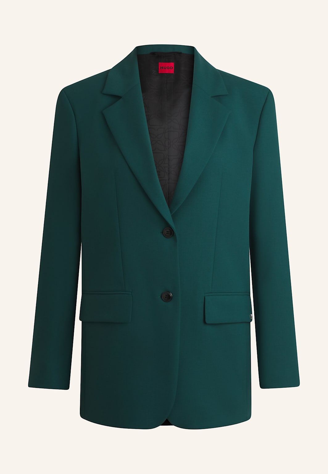 Hugo Blazer Areota Regular Fit gruen von HUGO