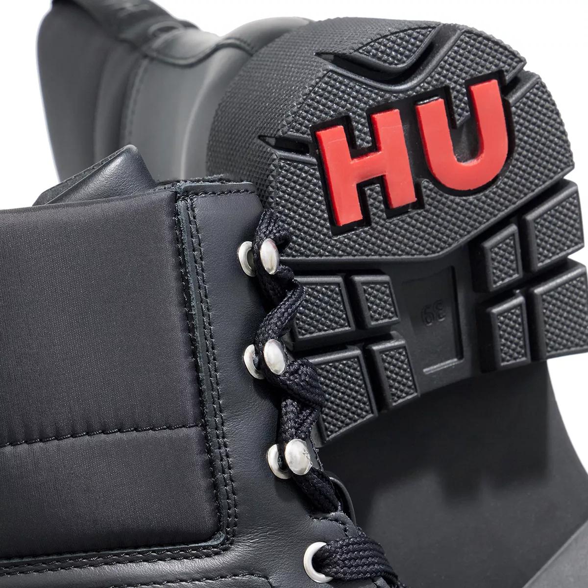 Hugo Boots & Stiefeletten - Kris Lace Up Bootie - Gr. 38 (EU) - in Schwarz - für Damen von HUGO