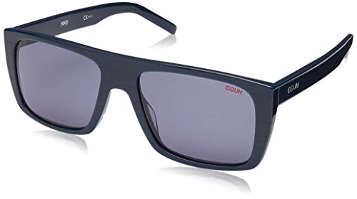 Hugo Boss Unisex Hg 1002/s Sunglasses, 3HH/KU Striped BL G, 56 von HUGO