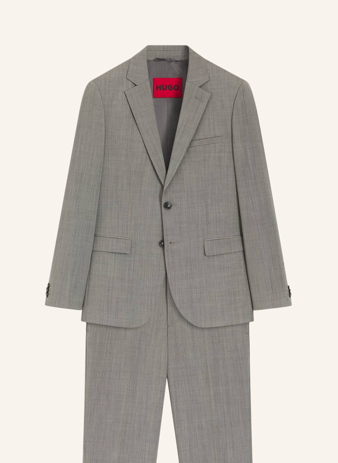 Hugo Business Anzug Arti-hesten253x Extra-Slim Fit gruen von HUGO