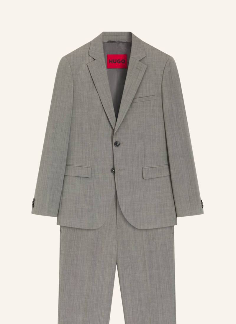 Hugo Business Anzug Arti-hesten253x Extra-Slim Fit gruen von HUGO