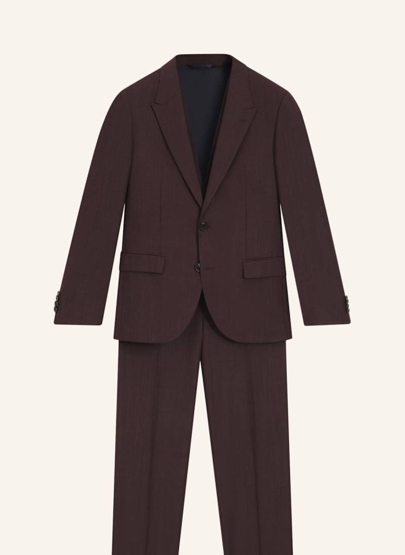 Hugo Business Anzug Henry/Getlin242V2X Slim Fit rot von HUGO