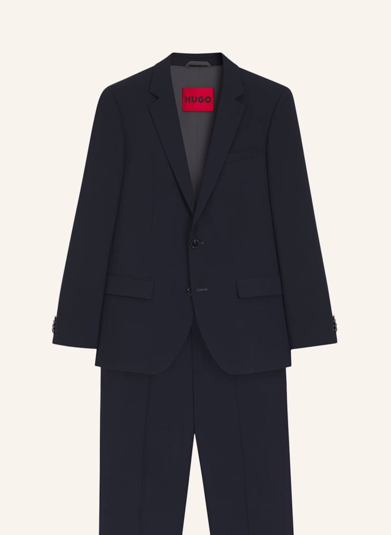Hugo Business Anzug Henry/getlin232x Slim Fit blau von HUGO