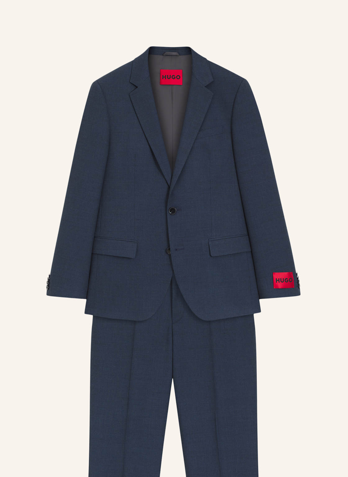 Hugo Business Anzug Henry/getlin232x Slim Fit blau von HUGO